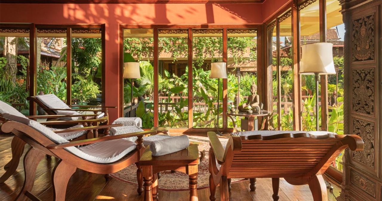 Angkor Village Hotel - Small Luxury Hotels Of The World Siem Reap Dış mekan fotoğraf The restaurant at the hotel